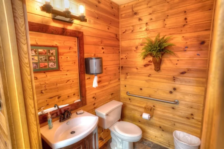 Deer Crossing Lodge Bathroom #2 near Helen, GA