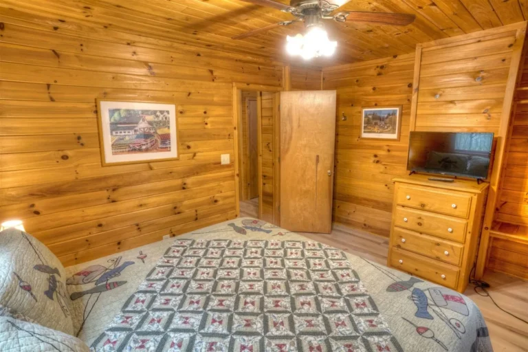 Forest Haven Cabin Bedroom #2 near Helen, GA