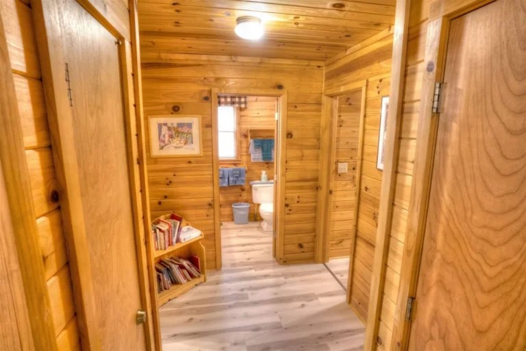 Forest Haven Cabin Hallway near Helen, GA