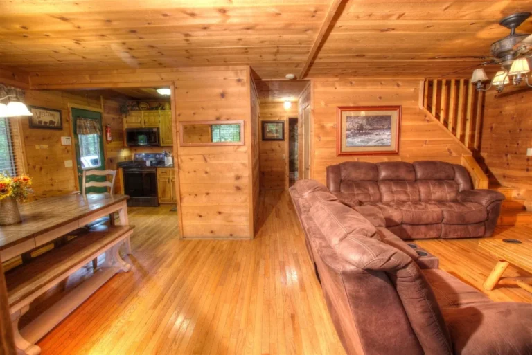 Fox Ridge Cabin 1st Floor View near Helen, GA