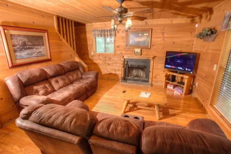 Fox Ridge Cabin Den near Helen, GA