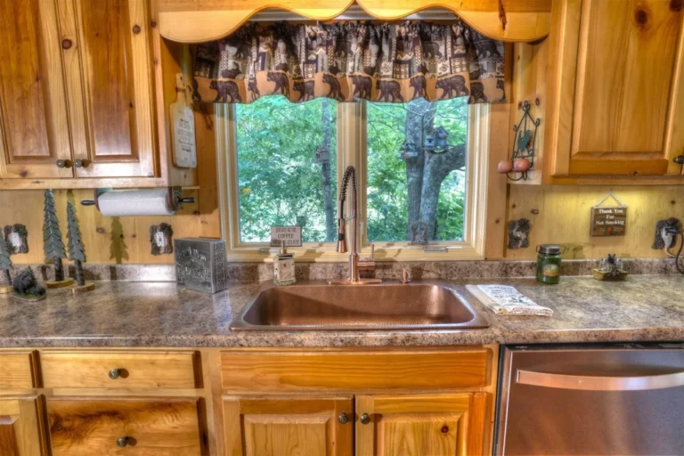 910 Meine Huette 12 Meine Huette Cabin Kitchen Counter in Sautee Nacoochee, GA