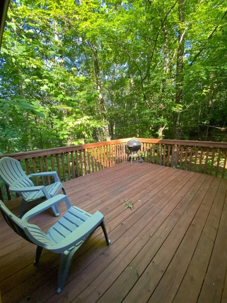 81 Miners Mountain 2 Miners Mountain Cabin Deck & Grill in Sautee Nacoochee, GA