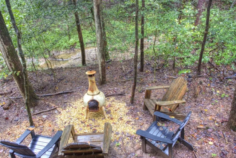 97 Serenity 4 Serenity Cabin Firepit in Sautee Nacoochee, GA