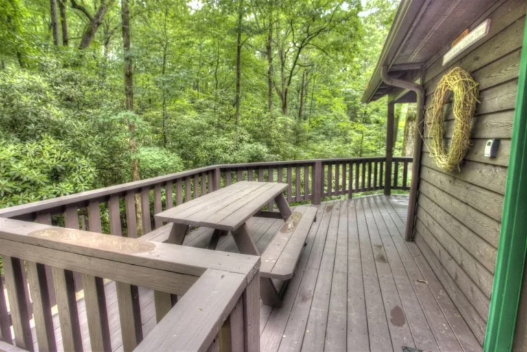 165 Southern Seclusion 5 Southern Seclusion Picnic Table in Sautee Nacoochee, GA