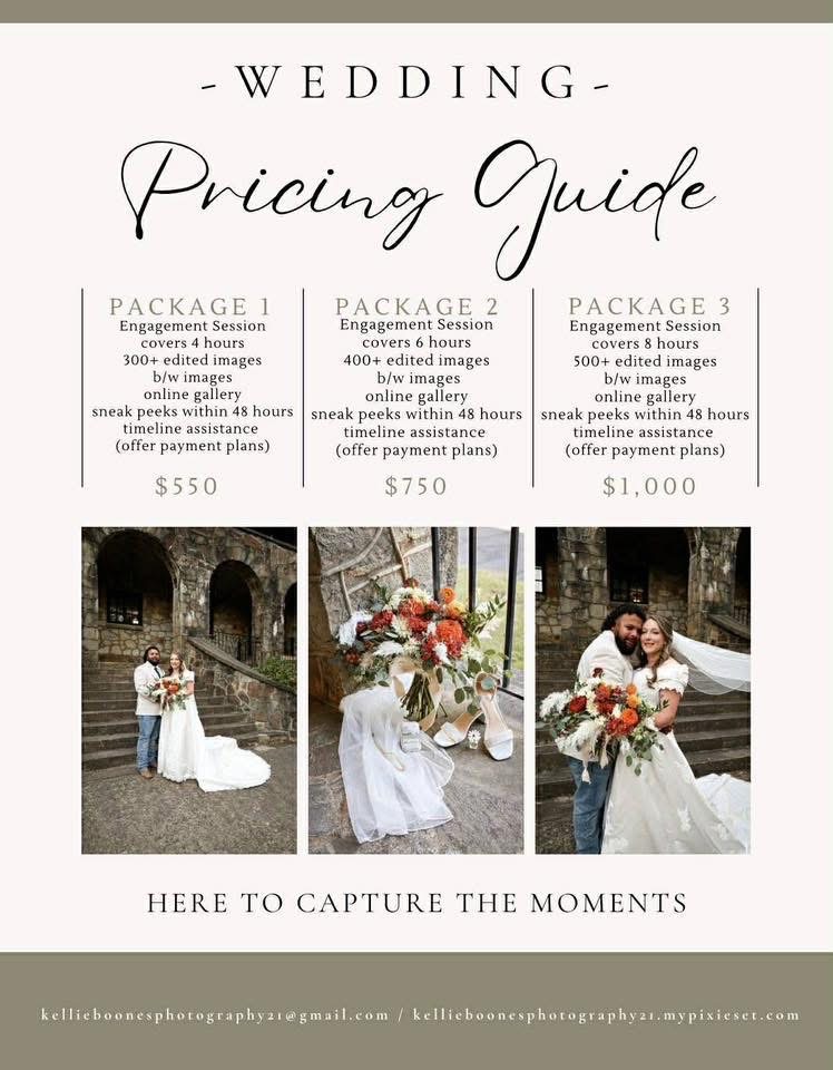 Wedding at Deer Crossing Lodge near Helen, GA &mdash; Package Guide